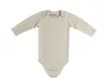 Baby Body aus 100% Baumwolle mit Schlupf-Ausschnitt langarm Produktbild-Vorschau 3