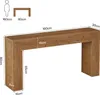 Tribesigns Konsolentisch 160 cm schmaler Sofatisch, Produktbild-Vorschau 7