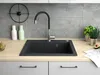 Granitspüle - Spülbecken - Küchenspüle - Black Metallic - Produktbild-Vorschau 5