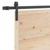 vidaXL Porte coulissante Nature 90 x 208 cm Pin massif Voir les images du produit 11