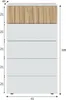 Schubladenschrank Dorig, Kommode mit 5 Schubladen, Kommode Produktbild-Vorschau 3