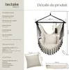 Fauteuil suspendu Malika, style boho, capacité de charge Voir les images du produit 6