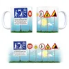 Verkehrsberuhigte Zone Kaffeebecher - hier wohnen Menschen Produktbild-Vorschau 3