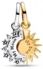 Pandora 68595 Collana da donna in argento con sole e luna Anteprima dell’immagine prodotto 2