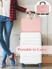 Make up Tasche(Pink)Kosmetiktasche mit LED Spiegel(3 Produktbild-Vorschau 8