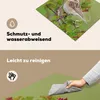 KitchenYeah© Herdabdeckplatte Ein bunter Spatz in einem Produktbild-Vorschau 2