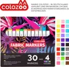Colozoo Textilstifte Waschmaschinenfest | (30 Farben) Produktbild-Vorschau 7