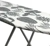 A close-up view of a folding ironing board with a cactus pattern. Podgląd zdjęcia produktu