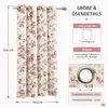 LANDKING® Ösenschal Rosamunde, Gardine, Vorhang, Dekoschal, Produktbild-Vorschau 3
