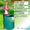 TTL GARDEN Gartenabfallsack 3er Set 300L grün Gartensack Produktbild-Vorschau 3