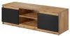MINIO Meuble TV DIDI 120 cm, sans éclairage LED - Chêne Voir les images du produit 1