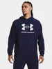 A man wearing a navy blue Under Armour hoodie and matching sweatpants. Anteprima dell’immagine prodotto