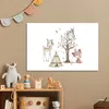 Wanddeko 60x40 cm - Kinder - Tiere - Waldtiere, Deko, Deko Produktbild-Vorschau 2