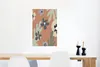 MuchoWow® Poster Pastell - Hintergrund - Blumen - Braun Produktbild-Vorschau 5