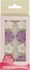 FunCakes Zuckerdekoration Blumen Mix lila Set/24 Produktbild-Vorschau 1