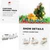 Weihnachten Zug Deko Mini Weihnachtszug Holz-Eisenbahn Produktbild-Vorschau 5