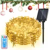 ISOISL 10 M LED Solar Lichterkette LED Eisregen 400 LEDs Produktbild-Vorschau 12