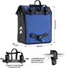 Wiltec Sacoche étanche pour porte-bagages bleue – capacité Voir les images du produit 3
