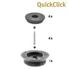WAGNER QuickClick® Filzgleiter ULTRASOFT SLIM - zum Produktbild-Vorschau 4