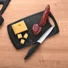 Schneidebrett-Set, 4-teilig, inkl. Messer, Granit-Look, Produktbild-Vorschau 3