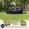 Kingsleeve® Housse ronde de protection exterieur en Tissu Voir les images du produit 2
