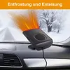 12V Auto Heizlüfter & Ventilator, Tragbarer Auto Heizlüfter Produktbild-Vorschau 3