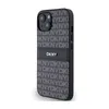 Dkny Leder Mono Streifen & Metall Logo Etui Für Iphone 15 / Produktbild-Vorschau 3