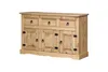 SIT Möbel Sideboard | 3 Schubladen, 3 Türen | Kiefer massiv Produktbild-Vorschau 2