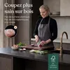 Deleca Grande Planche à Découper Bois de Noyer - Billot, Voir les images du produit 3