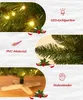 Yorbay Künstlicher Weihnachtsbaum 180cm Nordmanntanne mit Produktbild-Vorschau 3