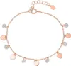 Armband Herzen 925er Silber rosé Zirkonia Produktbild-Vorschau 1