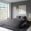 3-tlg Premium Damast Bettwäsche 200x200 + 80x80 cm mit YKK Produktbild-Vorschau 4