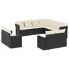 The Living Store 11-tlg. Garten-Sofagarnitur mit Kissen Produktbild-Vorschau 3