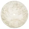 Weihnachtsbaum Rock, Beige, 120 cm Groß, Christbaumdecke, Produktbild-Vorschau 1