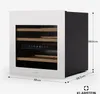 Klarstein Rhone 36 Duo Weinkühlschrank - 36 Flaschen, 2 Podgląd zdjęcia produktu 7