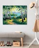 Diamondi - Diamond painting - HERBSTLICHE WALDLANDSCHAFT Produktbild-Vorschau 2