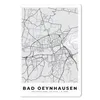 MuchoWow® Mauspad Mousepad Deutschland - Bad Oeynhausen - Produktbild-Vorschau 1
