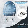 SANILO® WC-Sitz mit Absenkautomatik und Schnellverschluss Produktbild-Vorschau 5