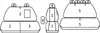 Coprisedili FORD TRANSIT Mk8 2014-2024 7 posti Panca Anteprima dell’immagine prodotto 2