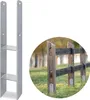 H-Pfostenträger 6 mm Bodenhülse Pfostenanker Pfostenschuh Produktbild-Vorschau 1