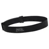 A black elastic headband with the Petzl logo. Produktbild-Vorschau
