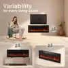 KAMINIO Elektrische haard MARLON - Elektrische 3-in-1 haard Productafbeelding-voorbeeld 2