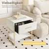 Set van 2 nachtkastjes, meerkleurige LED-verlichting, lade, Productafbeelding-voorbeeld 6