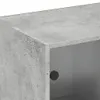 vidaXL Knihovna s dvířky betonově šedá 204x37x75 cm Náhled obrázku produktu 10
