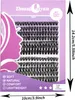INF DIY Wimpernverlängerung 60D Falsche Wimpern Flauschig Produktbild-Vorschau 3