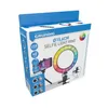 Edco Selfie Ringlicht mit Klemme - 48 LEDs - 16cm - RGB Produktbild-Vorschau 4