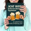 Bier Metallschild mit Spruch: Acht Biere decken den Vitamin Produktbild-Vorschau 3