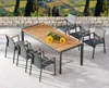 BEST Tisch Paros 210x90cm anthrazit/Teakholz, 46951250 grau Produktbild-Vorschau 4