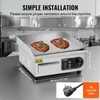 VEVOR Komerční elektrický gril, 2000 W, plochá grilovací Náhled obrázku produktu 5