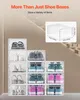 VEVOR úložné boxy na topánky stohovateľné boxy na topánky Náhľad obrázku produktu 4